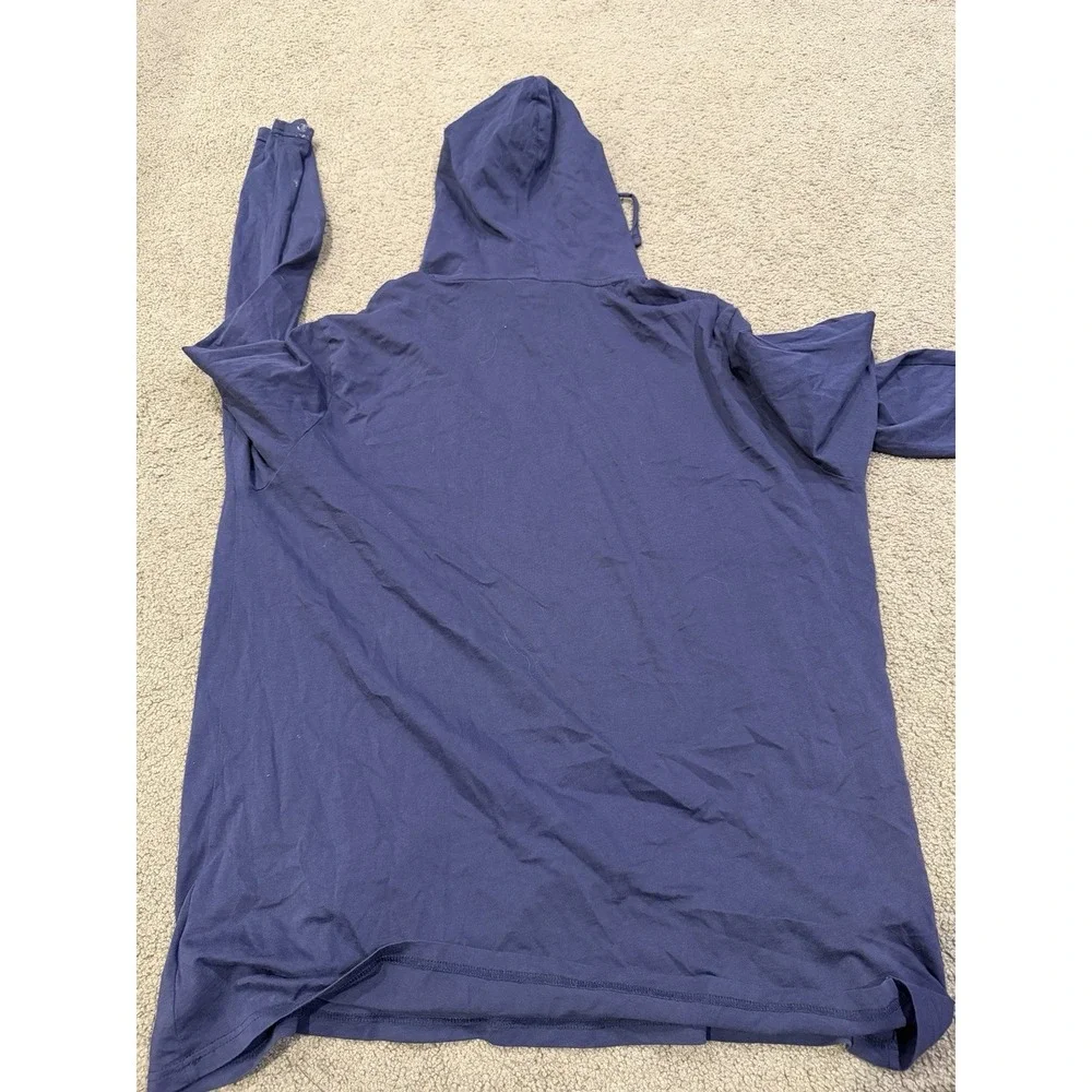 Polo Ralph Lauren Hoodie Mens XL Navy Long Sleeve‎ Red Pony Pullover Lightweight
